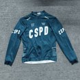 thumbnail image 2 of Maillot de ciclismo de vellón térmico CSPD, camisetas de ciclismo antibolitas, ropa de ciclismo para exteriores de invierno, ropa de ciclismo que mantiene el calor, 2 of 4