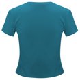 thumbnail image 6 of Women's Soft Short Sleeve T-Shirt, Crew Neck Top Slim Fit Basic Tee for Summer Casual Y2k Everyday Wear 2026 Summer Outfits(OTHER2,L), 6 of 6