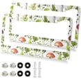 thumbnail image 2 of Coolnut Watercolor Mushrooms 2 Holes Car License Plate Frames 2PCS, Car License Plate Holder with Screw Caps Cover Set Automotive Exterior Parts Decoration for US Vehicles, 2 of 7