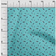 thumbnail image 1 of oneOone Polyester Lycra Fabric Bird Feather Printed Fabric 1 Yard 56 Inch Wide, 1 of 4