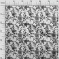 thumbnail image 3 of oneOone Cotton Flex Gray Fabric Floral Sewing Fabric By The Yard Printed Diy Clothing Sewing Supplies 40 Inch Wide, 3 of 4