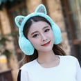 thumbnail image 6 of SPRING PARK Women Lovely Winter Cats Ear Warmer Shiny Glitter Outdoor Classic Soft Earmuffs, 6 of 7