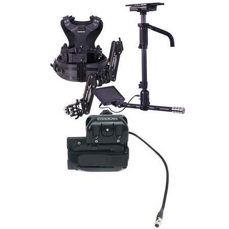 UPC: 0192223188570 | AERO 30 2-Section Carbon Fiber Sled with 7  3G-HD/SD/HDMI Monitor  A-30 Arm  Zephyr Vest  With SteadiCam Sony BP-U Battery Mount