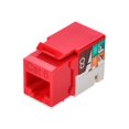 thumbnail image 4 of Monoprice - Keystone jack - CAT 6 - RJ-45 - Rouge, 4 of 7