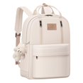 thumbnail image 1 of Mochila GAXOS, bonita para la escuela, estética, monedero blanco para niñas, 1 of 6