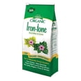thumbnail image 2 of Espoma Organic Iron-tone 3-0-3 Plant Food for Organic Gardening, Lowers Soil pH for a Greener Lawn and Garden, Non-Staining, 5lb (Pack of 3), 2 of 2