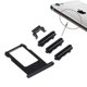 thumbnail image 1 of 4 en 1 para Iphone 6s Plus (bandeja de tarjeta + tecla de control de volumen + botón de encendido + vibrador de interruptor de silencio Afortunado Sencillez, 1 of 2