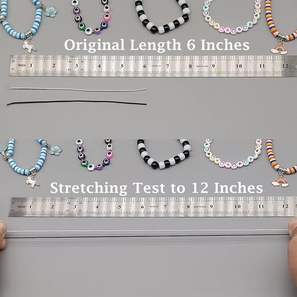 2 Rollos 0.5 Mm Cordón Elástico Hilos De Tela Cuerdas... | Envío Gratis