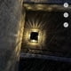 thumbnail image 5 of Aplique solar de pared para exterior | Resistente al agua IP65 | Iluminación vertical y horizontal | Diseño moderno para jardín, patio y garaje | Encendido y apagado automático | 1 unidad de luz ABS, 5 of 6