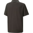 thumbnail image 2 of PUMA Boy's Short Sleeve MATTR Bridges Golf Polo (Puma Black, L), 2 of 2