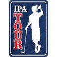 thumbnail image 1 of Chapa Metal Vintage IPA Tour Pintura Hierro Rectangular Barra Pared 30x40cm, 1 of 8