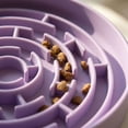 thumbnail image 5 of Dog Silicone Food Bowl Slow Feeder Pet Meal Basin with Non-Slip Suction Base for Mess-Free Feeding Experience, Purple, 5 of 7