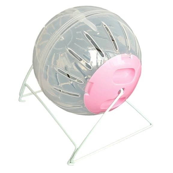 Quiet Activity Wheel For Hamsters Exercise Roller Ball Toy With NonSlip Base Active Pet Entertainment Accessory