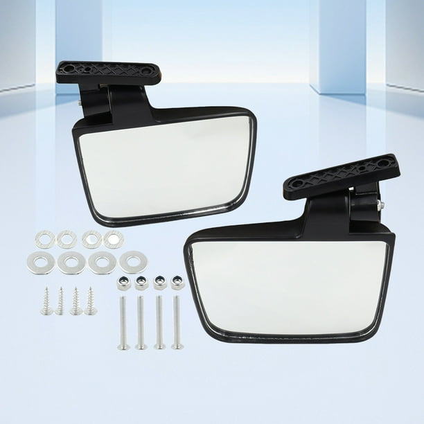 Espejo de carrito de golf convexo ajuste flexible espejo espejo revertir espejo para carritos de golf automóvil club para carros de zona de yamaha ezgo