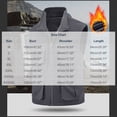 thumbnail image 3 of Miqool Mens Reversible Fleece Vest Stand Collar Zip Up Sleeveless Tactical Outdoor Cargo Vest with Pockets M‑5XL, 3 of 6