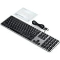 thumbnail image 5 of Satechi Aluminum Bluetooth Keyboard for Apple Mac, Space Gray, 5 of 5
