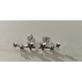 thumbnail image 1 of Guardurnaity Pendientes exquisitos para mujer, 2 uds., joyería de estrella de cinco puntas colorida, pendientes de tuerca de ley para niñas, Type3, 1 of 6