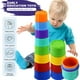 thumbnail image 5 of 8 Uds. De tazas apilables para niños, desarrollo de torre de construcción de arcoíris, juguete educativo aleatorio Ndcxsfigh libre de BPA, 5 of 9