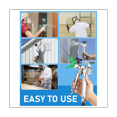 Spray Nozzle Reversible Spray Tips Airless Paint Sprayer for Homes