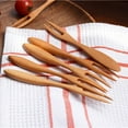 thumbnail image 6 of WORGEOUS  3 PCS Fruit Picks Wooden Forks Charcuterie Sign Pickle The Jar, 6 of 8