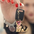 thumbnail image 3 of Painting Keychain 6pcs Dogs Forma Especial Doble Cara para Principiantes, 3 of 8
