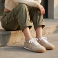 thumbnail image 6 of Cushionaire Topcat 100% Genuine Leather Suede Sneakers for Women, Lightweight Everyday Casual Womens Shoes with Retro Style and Cushioned Comfort, 6 of 23