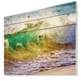 thumbnail image 1 of Design Art - Océan Vert Tournant, 1 of 5