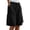 Black, variant on Womens Plus Size Cargo Shorts Casual Drawstring Multi-Pocket Summer Outdoor Shorts