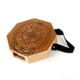 thumbnail image 4 of Percussion Instrument,Wooden Drum 2-tone Drum Color Percussion Color Percussion With Hand Drum Color Flat Hand Drum Percussion With Adjustable Cajon Wooden Drum Adjustable Portable Drum, 4 of 7
