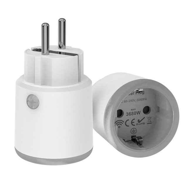 Smart Socket 16A Smart Home Socket Tuya APP Control remoto 2.4GHz (enchufe de la UE)