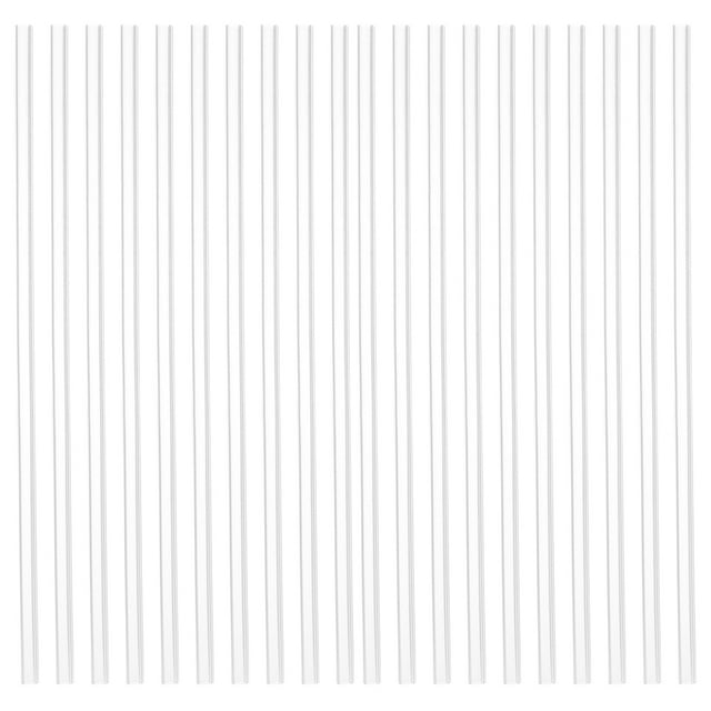 Miangastore 20pcs Water Cup Straws Household Replacement Straws Multi-function Straws for Drinking
