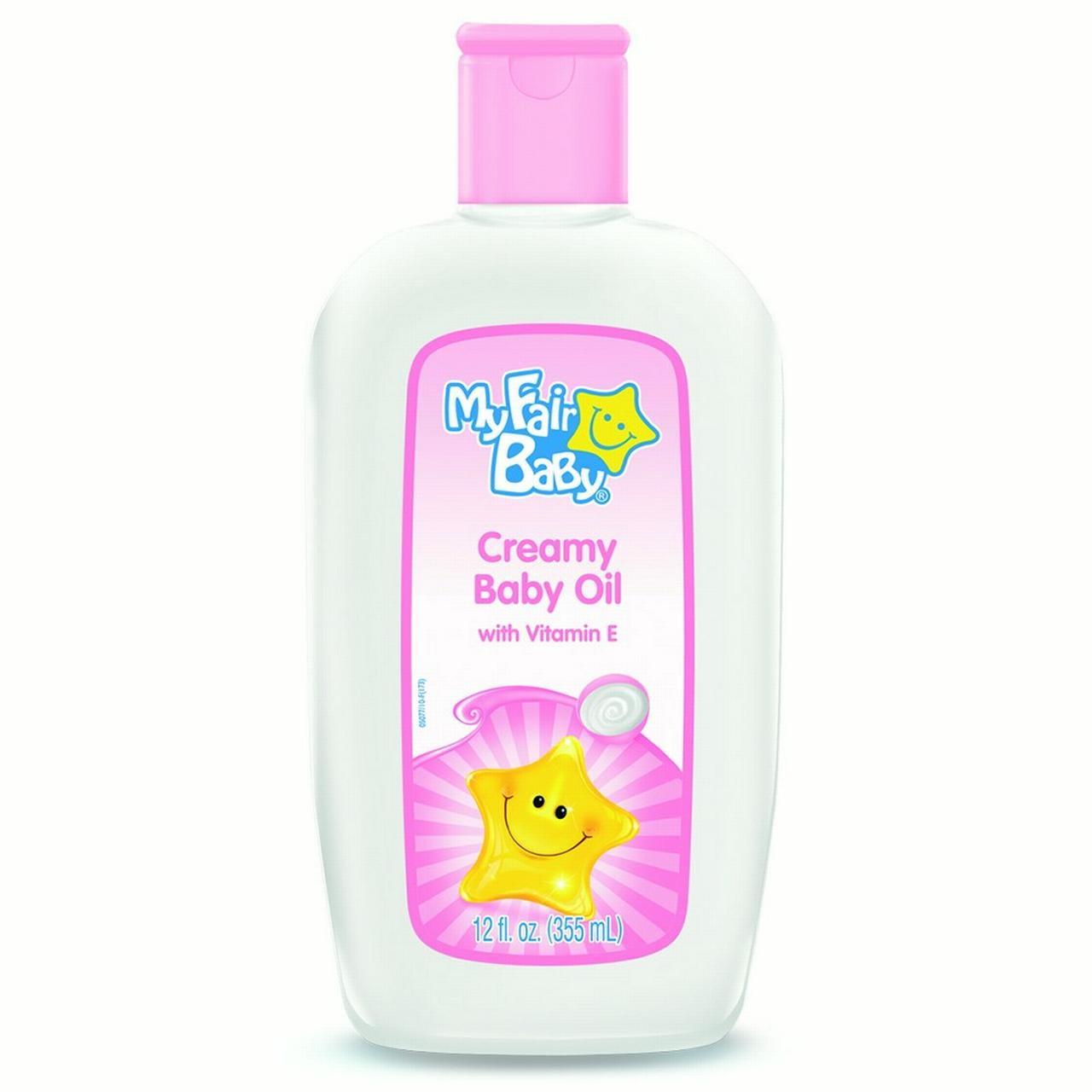 My Fair Baby Baby Care, Creamy Baby Oil, 12 Oz