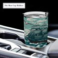 thumbnail image 5 of 11oz Stainless Steel Tumbler with Straw, Double Wall Insulated Travel Tumbler Elegant Nautical Scene, 5 of 7