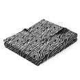 thumbnail image 2 of California King Flat Sheet Only, 1 Piece, 800 Thread Count, 100% Egyptian Cotton, Sateen Weave, Soft & Breathable, Zebra Print , Hotel Quality, 2 of 4
