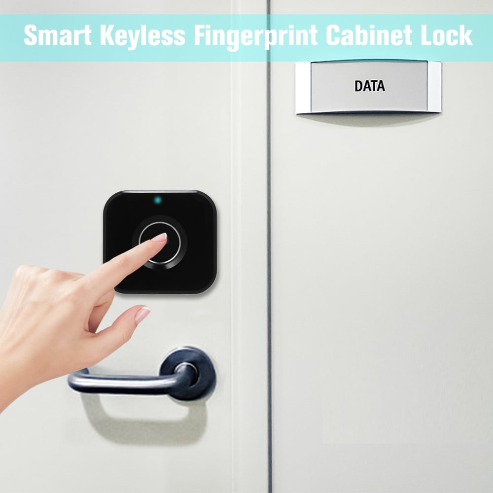 Smart Keyless Fingerprint Cabinet Lock Biometric Electric ...