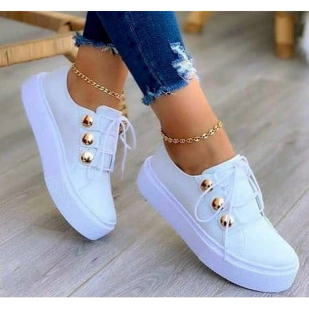Sneakers for Women Walking Shoes Comfortable Slip On Fashion Canvas Sneakers Casual Soft Non-Slip Flat Loafers