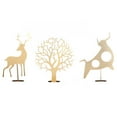 thumbnail image 4 of 3PCS Simple Modern Iron Art Decor Creative Household Decoration(3 Styles Golden), 4 of 8