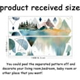 thumbnail image 2 of PVC Wall Stickers Wall Decoration Mountain 390x1180mm 2 sheets/set, 2 of 9