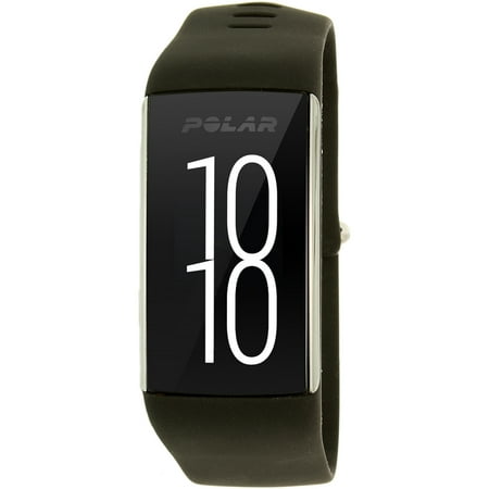 Polar Men's A360 90057420 Black Silicone Quartz Sport Watch
