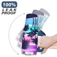 thumbnail image 6 of 40 Oz Blue Painting Tumbler with Handle and Straw,Double Wall Vacuum Reusable Stainless Steel Water Bottle Leak Proof Insulated Travel Mug Iced Coffee Cup, for Iced or Cold Beverages, 6 of 7