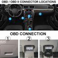 thumbnail image 2 of 4X Dash Cam OBD Hardwire Kit,Dash Camera USB Type C Hardwire Kit with OBD Power Cable for Dashcam 12-24V to 5V/3A, 2 of 6