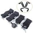 thumbnail image 3 of 3'' 4 Point Black Camlock Quick Release Racing Seat Belt Harness For Racing Car, 3 of 12