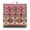 Boho Fl, variant on Boho Floral Vintage 24" Square Meditation Cushion - Thick & Supportive Floor Pillow for Adults with Tribal Folk Style Patterns, Soft Skin-Friendly Fabric for Yoga & Zen Sitting