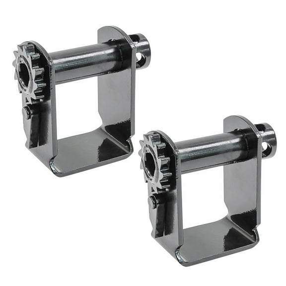(2 Pack) Trailer Winch - Standard Sliding C Track - Deep Profile