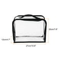 thumbnail image 2 of Uxcell Handbag Dust Bags L Size Clear Dustproof Purse Storage Organizer, Black, 2 of 6