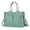 Green, variant on Oversized Canvas Tote Bag for Women - Laptop Carrying Bag with Multi Pockets, Casual Work & School Essential