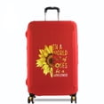 thumbnail image 1 of Luggage Cover Stretch Fabric Suitcase Protector daisy series Baggage Dust Case Cover Suitable for18-32 Inch Suitcase Case 8daisy016 XL, 1 of 5