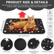 thumbnail image 2 of De estrellas, almohadilla térmica suave para perros y mascotas, cama de calentamiento lavable para exteriores interiores (18 x 24, 2 of 7