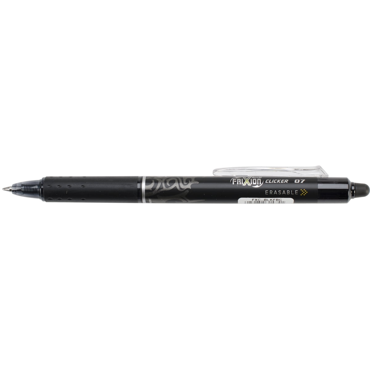Pilot FriXion Fine Point Clicker Erasable Pen Open StockBlack
