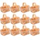 thumbnail image 2 of Mini Cestas de Viruta de Madera de 24 Piezas Adornos de Cestas Tejidas Manuales Caja de Almacenamiento de Dulces, 2 of 5
